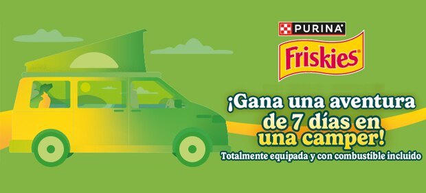 Gana una aventura en camper con Friskies