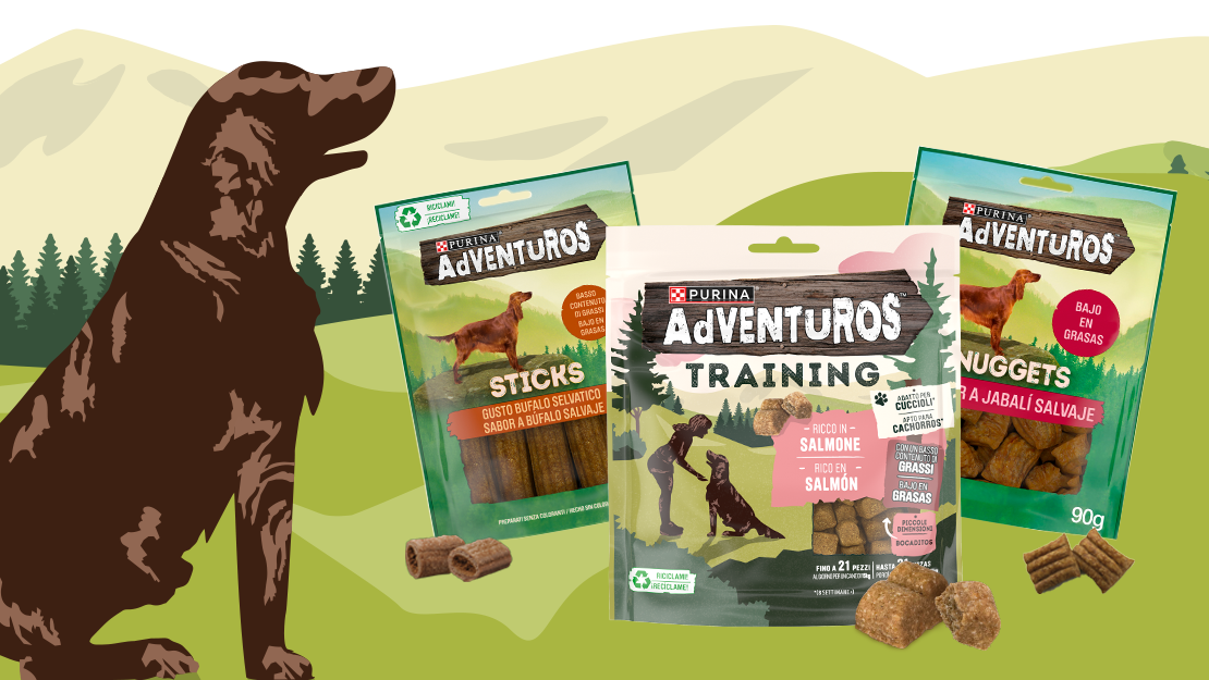 Snacks para perros Purina AdVENTuROS