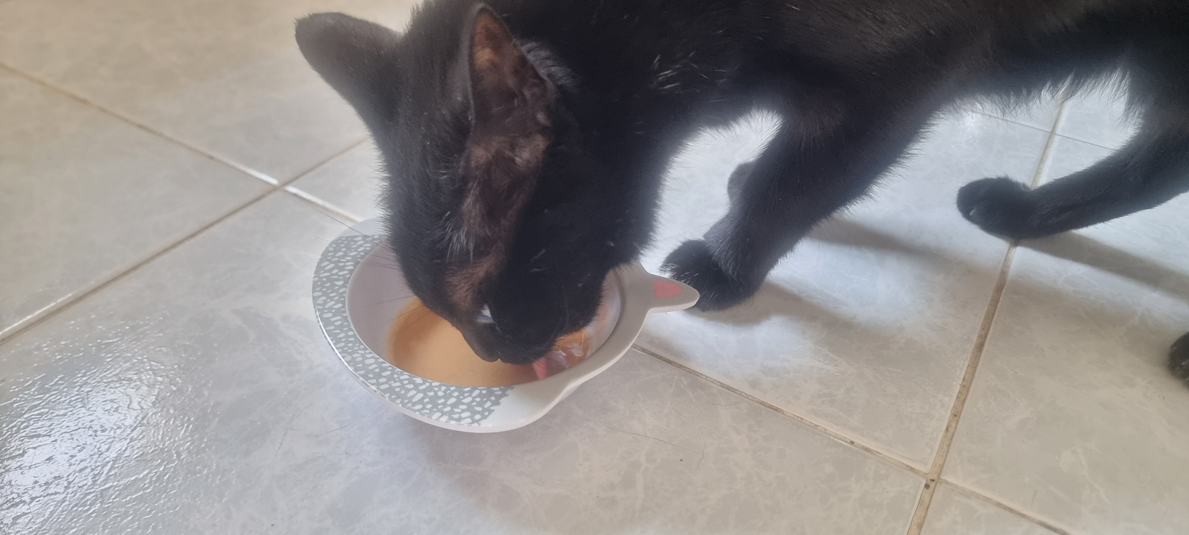 Manolo disfrutando de su sobre