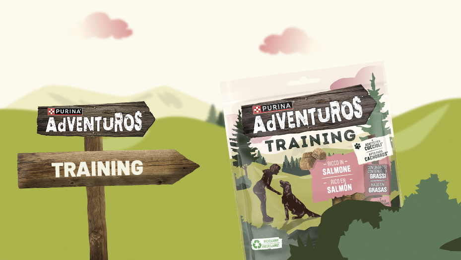 Snacks para adiestramiento canino Purina AdVENTuROS