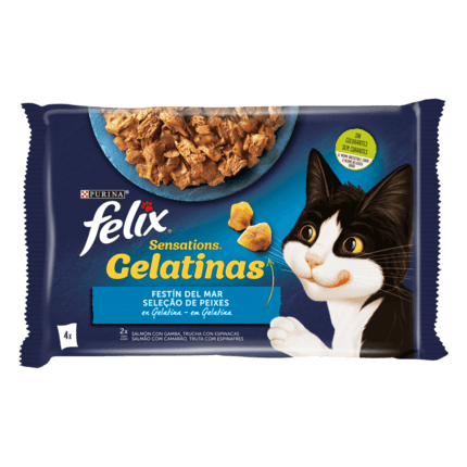 FELIX® Sensations Festín del Mar en Gelatina Vista Frontal