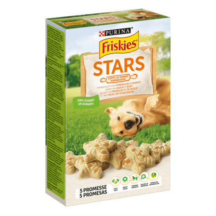 PURINA®  FRISKIES®  Stars Vista Lateral