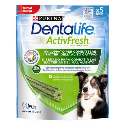 PURINA® DENTALIFE® Active Fresh Medium Vista Frontal