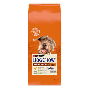 Dog Chow senior frontal