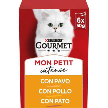 PURINA® GOURMET® MON PETIT Selección de Aves (POLLO, PATO Y PAVO)