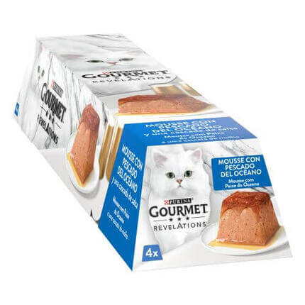 PURINA® GOURMET® Revelations Mousse con Pescado del Océano