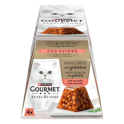 GOURMET™ REVELATIONS™ Finos Cortes con Salmón en Gelatina