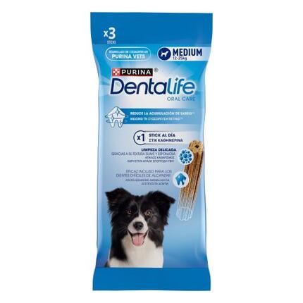 PURINA® DENTALIFE® Medium 3 sticks - Frontal pack de producto