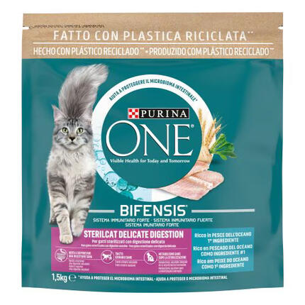 PURINA® ONE Esterilizado Delicate