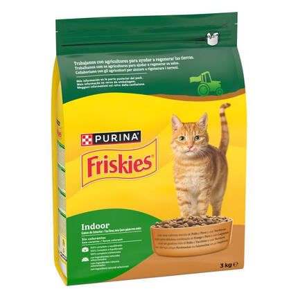 PURINA® FRISKIES®  Interior con Pollo, Pavo y Verduras