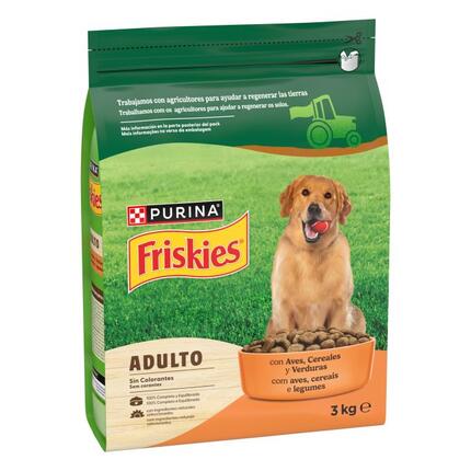 PURINA® FRISKIES® Adulto con Aves y Verduras - 1