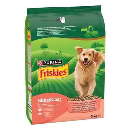 PURINA® FRISKIES® Skin&Coat con Buey, Pescado y Verduras - 1