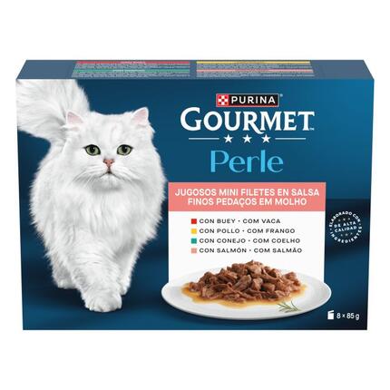 PURINA® GOURMET® Perle Finas Láminas en Salsa Surtido - 1