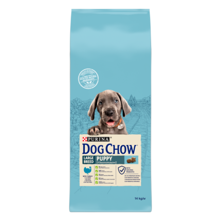 PURINA® DOG CHOW®  Cachorro Razas Grandes Pavo - 7613034487919 - 1