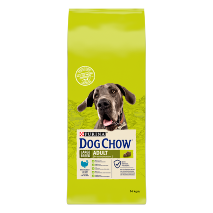 PURINA® DOG CHOW®  Dog Chow Adulto Razas Grandes Pavo - 7613034487926 - 1