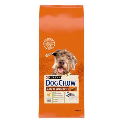 PURINA® DOG CHOW®  Mature & Senior Pollo 14 kg - 7613287575388 - 1