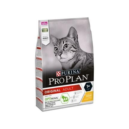 Saco Purina Pro Plan Original Adult rico en pollo para gatos adultos desde 1 año.