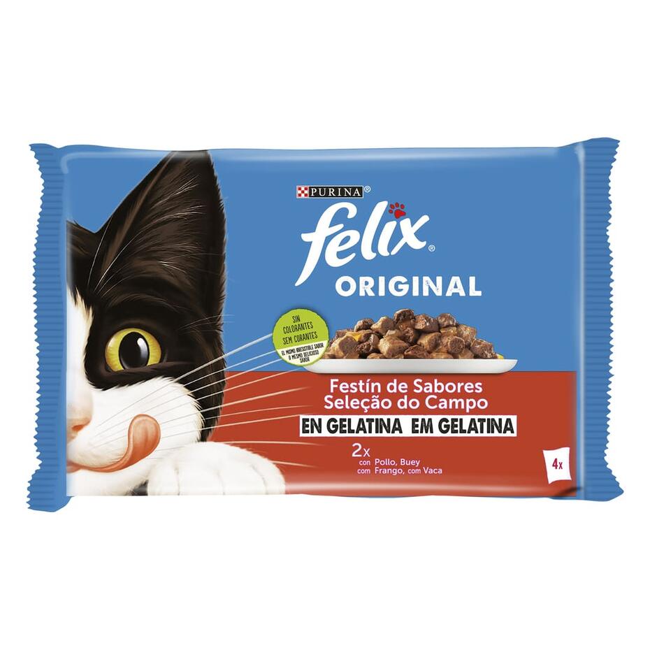 FELIX® Original Festín de Sabores en Gelatina Vista Frontal