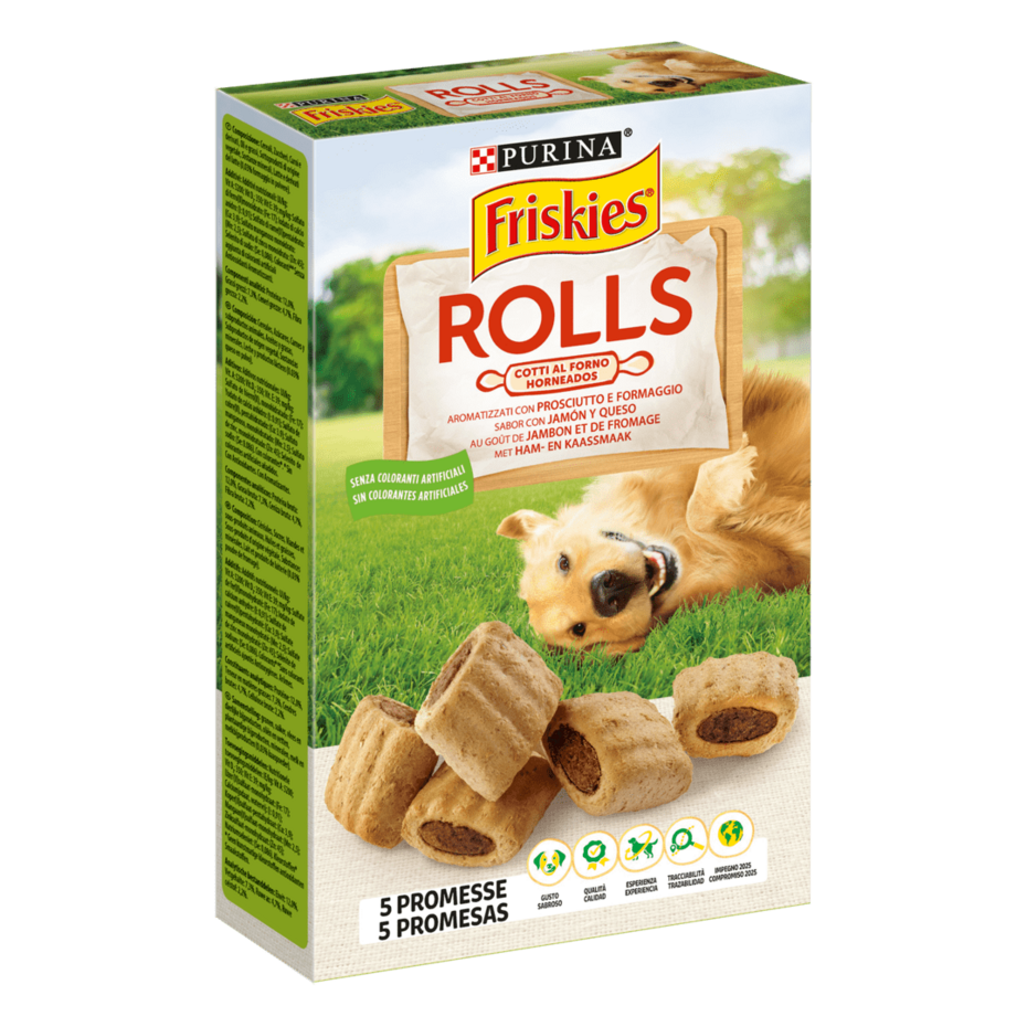 PURINA®  FRISKIES®  Rolls Vista Lateral