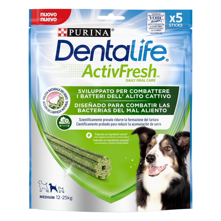 PURINA® DENTALIFE® Active Fresh Medium Vista Frontal
