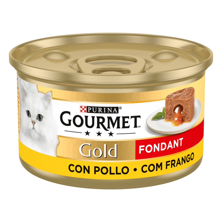 PURINA® GOURMET® GOLD Fondant Pollo Vista Frontal