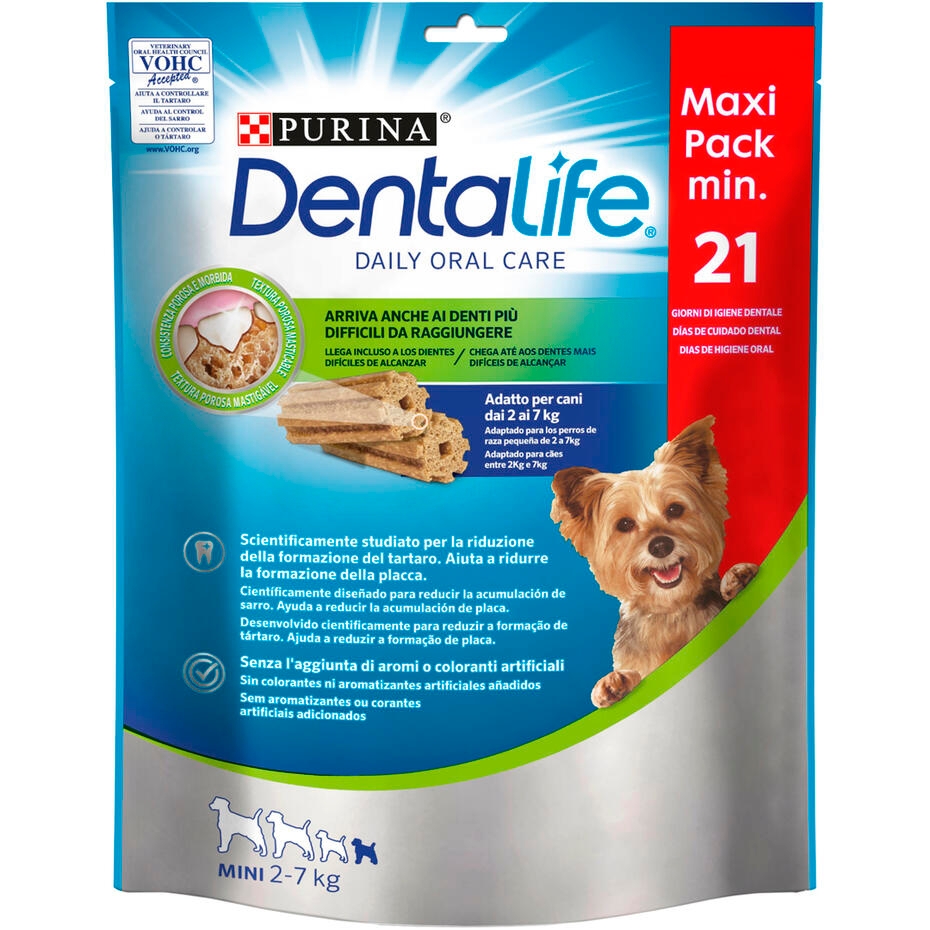 PURINA® DENTALIFE® Mini Loyalty Pack 21 sticks Vista Frontal