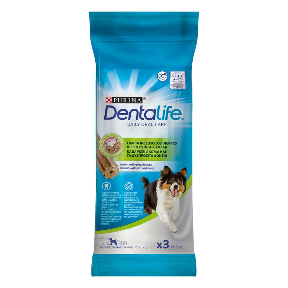 PURINA® DENTALIFE® Medium 3 sticks Vista Frontal