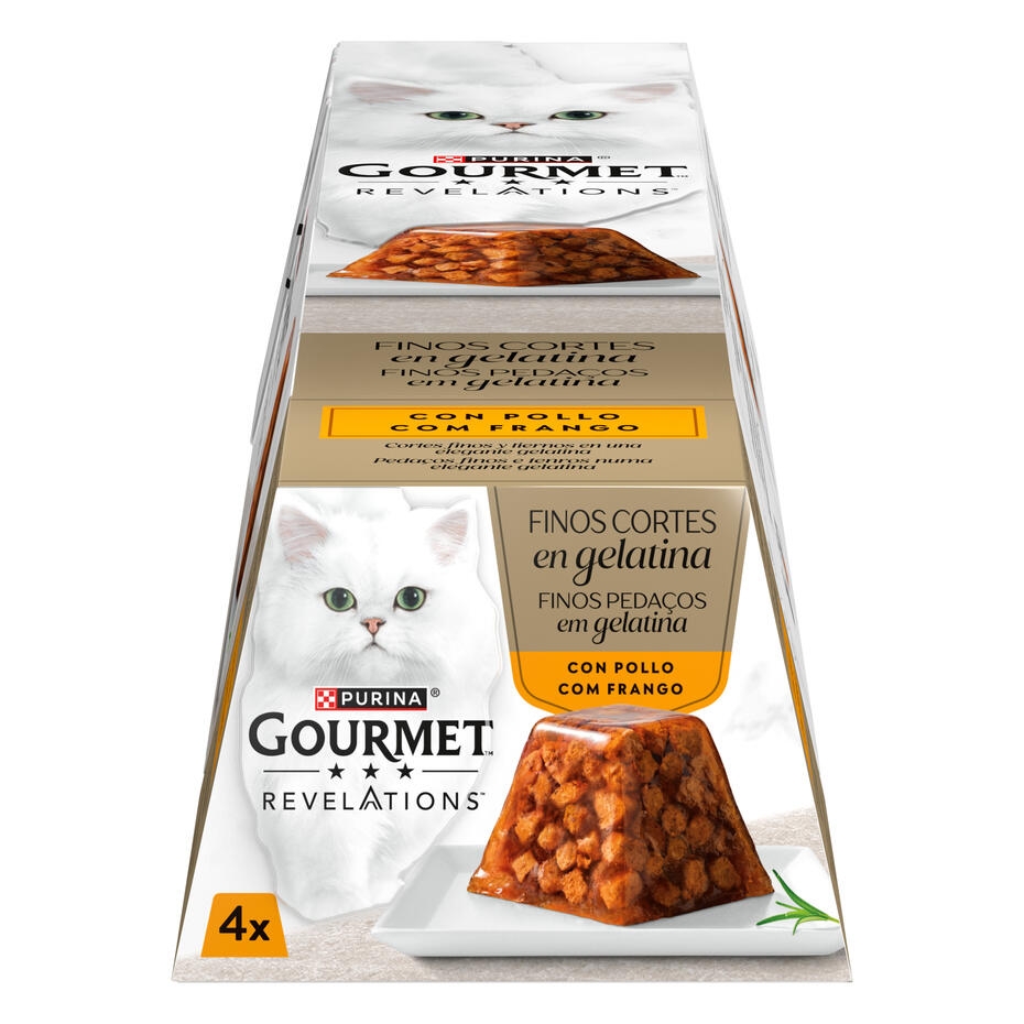 GOURMET™ REVELATIONS™ Finos Cortes con Pollo en Gelatina
