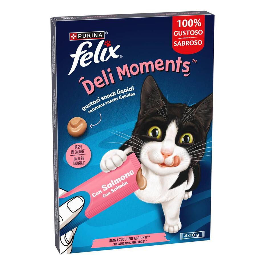 ​PURINA® FELIX® Deli Moments™ con Salmón