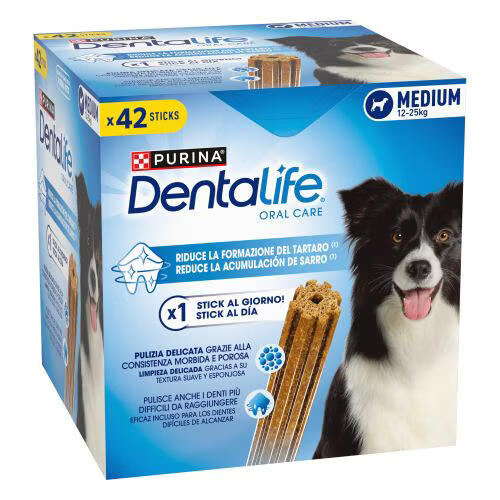 PURINA®  DENTALIFE® Medium Multipack 42 sticks