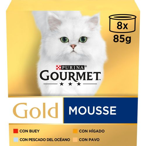 PURINA® GOURMET® Gold Mousse Pack Surtido - Pack de producto