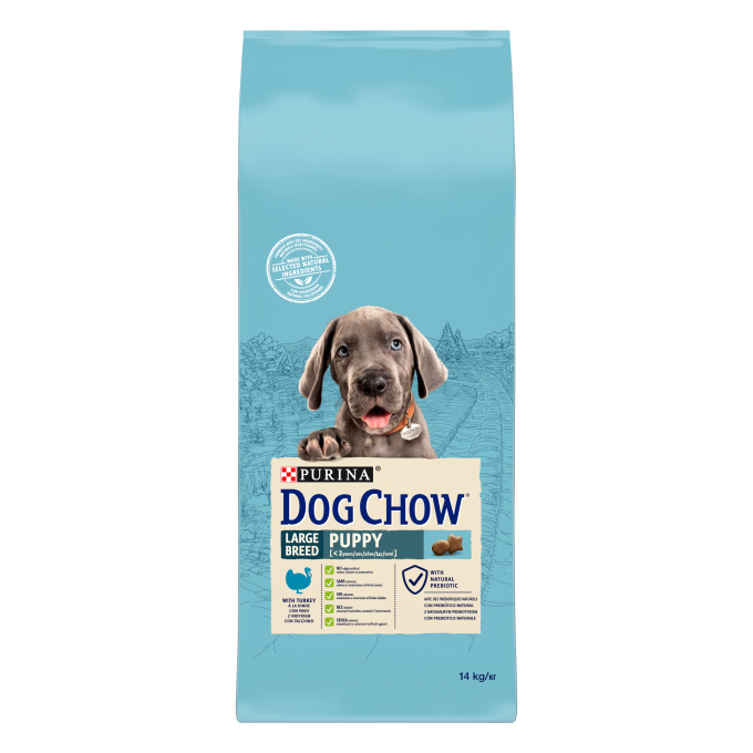 PURINA® DOG CHOW®  Cachorro Razas Grandes Pavo - 7613034487919 - 1