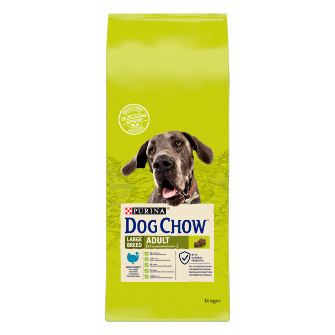 PURINA® DOG CHOW®  Dog Chow Adulto Razas Grandes Pavo - 7613034487926 - 1