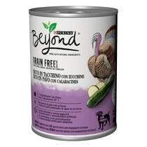 BEYOND® Grain Free Trocitos de Paté Rico en Pavo con Calabacín Vista Frontal