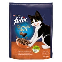 FELIX® Crunchy&Soft con Pollo, Pavo y Verduras Vista Frontal