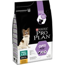 PURINA® PRO PLAN® Perro Adulto Pequeño y Mini 9+ con Optiage rico en Pollo Vista Lateral