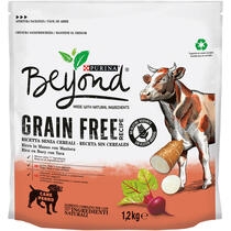 BEYOND® Grain Free Rico en Buey con Yuca Vista Frontal