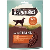 PURINA® AdVENTuROS Maxi Steaks de Búfalo Vista Frontal