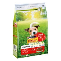 PURINA® FRISKIES® Adulto Buey Vista Frontal