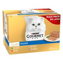 PURINA® GOURMET® GOLD Mousse MultiVariedad Vista Frontal