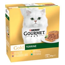 PURINA® GOURMET® GOLD Terrine Pack Surtido Vista Frontal