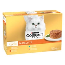 PURINA® GOURMET® GOLD Tartelette MultiVariedad Vista Frontal