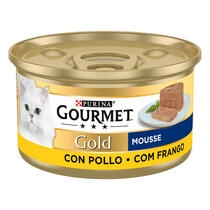 PURINA® GOURMET® GOLD Mousse con Pollo Vista Frontal