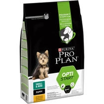 ​​​PURINA® PRO PLAN® Perro Cachorro Pequeños y Mini con Optistart rico en Pollo Vista Frontal