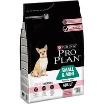 PURINA® PRO PLAN® Perro Adulto Pequeño y Mini con Optiderma rico en Salmón Vista Frontal