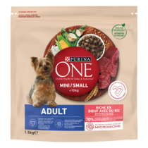 Purina ONE Mini Adult Buey y Arroz