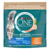 PURINA ONE® Senior 11+ Rico en pollo y cereales integrales Vista Frontal