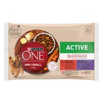 PURINA®  ONE®  Perro Active Buey y Pato en Salsa