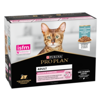 PURINA® PRO PLAN® Gato húmedo Delicate Pescado 10x85g