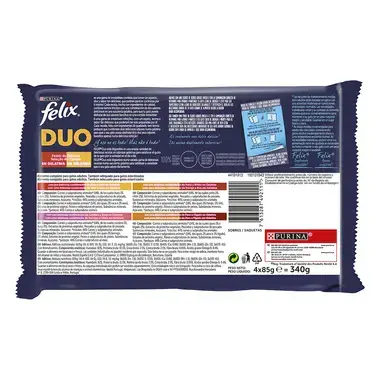 FELIX® DUO Festín de Sabores en Gelatina Vista Trasera